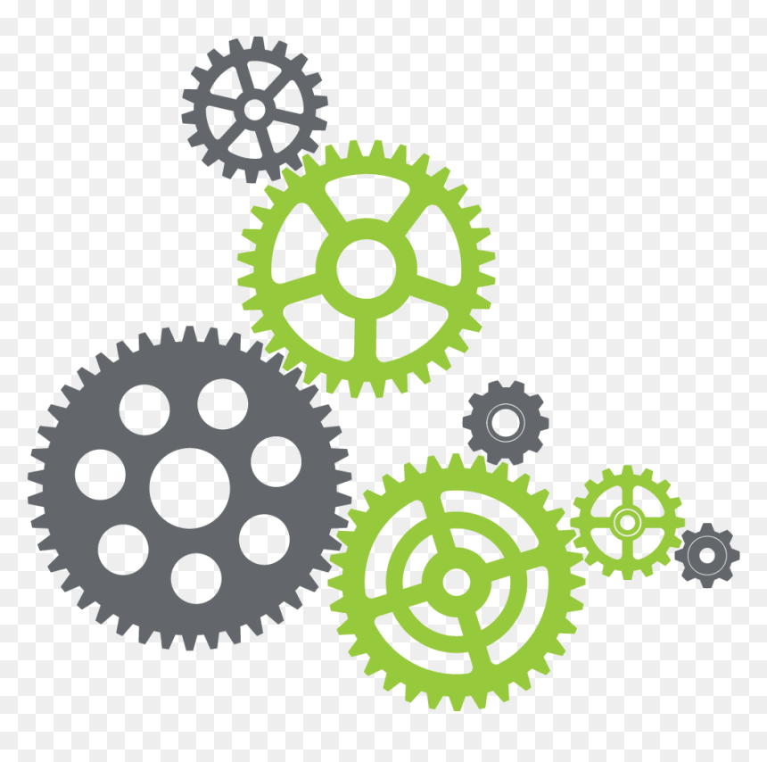 Hot Racing Srvo440 Steel Spur Gear 40t 1 0 Modblue - Machine Learning Gears, HD Png Download - gear png transparent