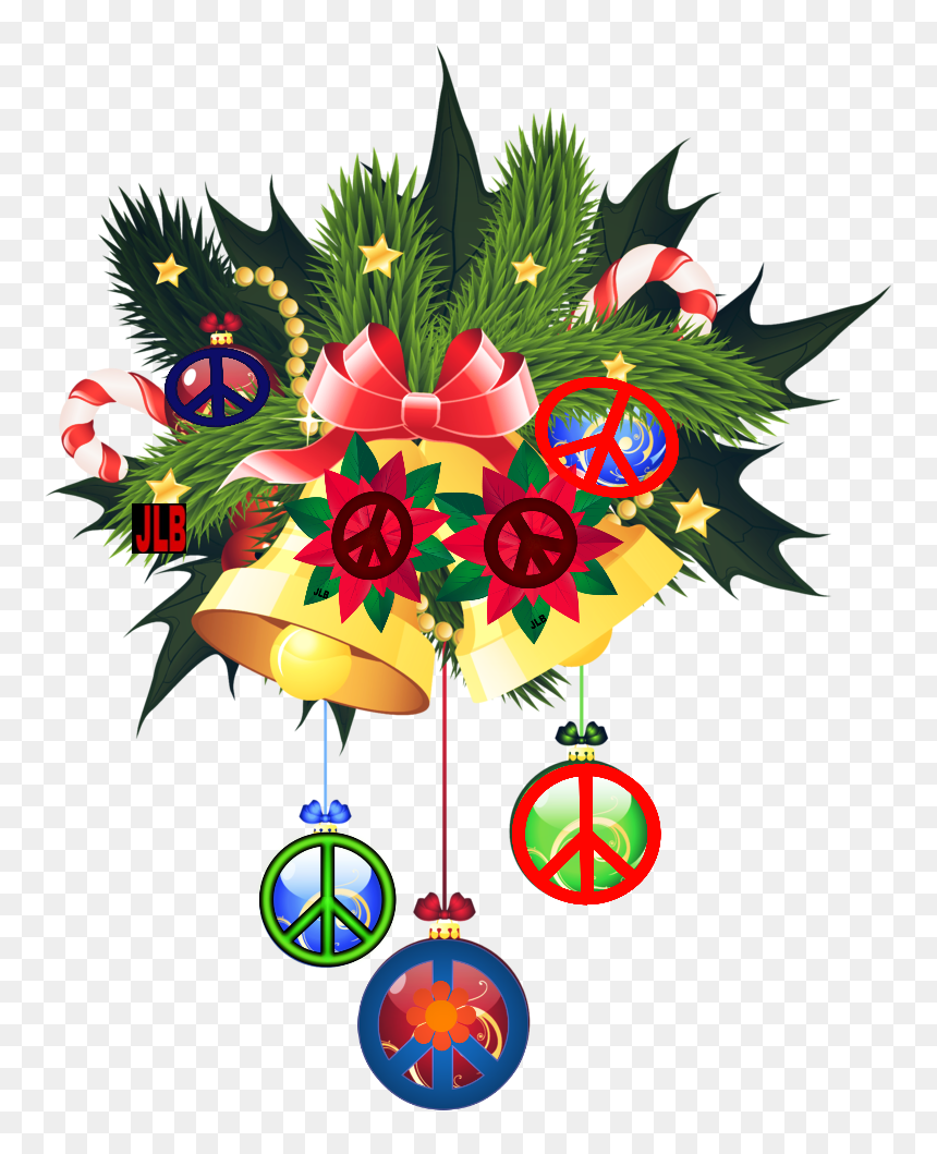☮🎄/jlb Christmas Labels, Christmas Clipart, Christmas - Christmas Bell Png File, Transparent Png - jingle bell png