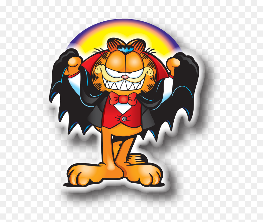 Halloween Garfield, HD Png Download - halloween.png
