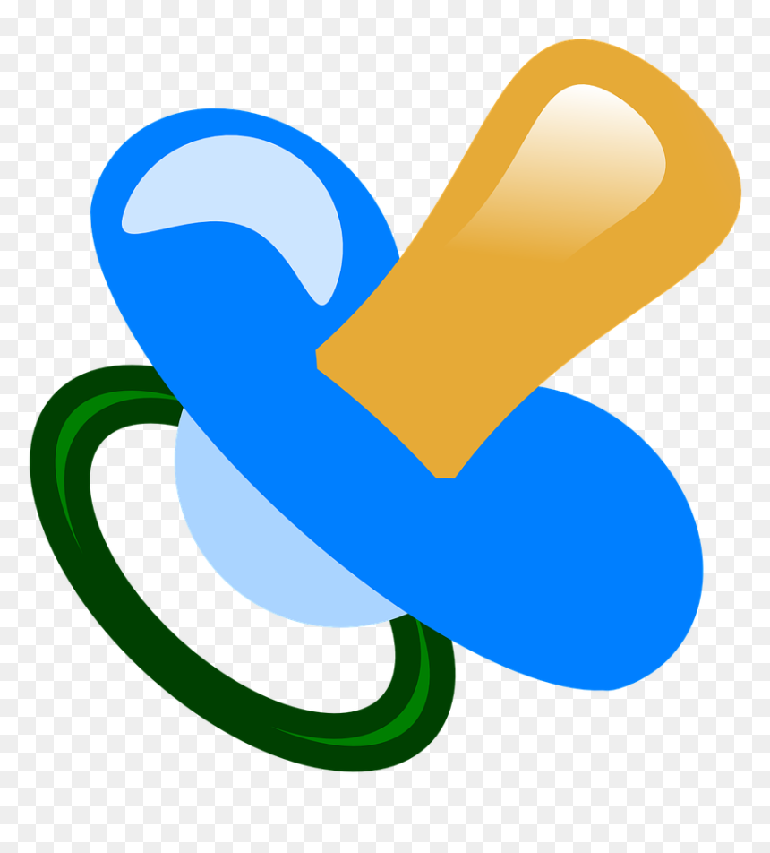 Pacifier Dummy Comforter Soother Baby Toy - Ciucciotto Png, Transparent Png - baby toy png