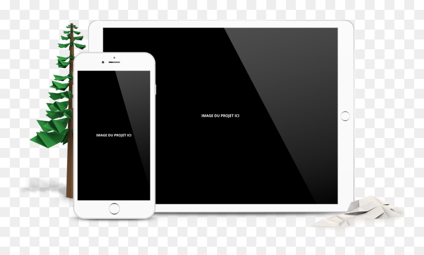Template Phone And Tablet, HD Png Download - tablet.png