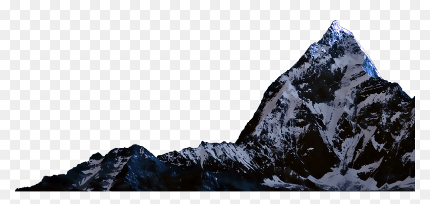 Pokhara, HD Png Download - mountain peak png
