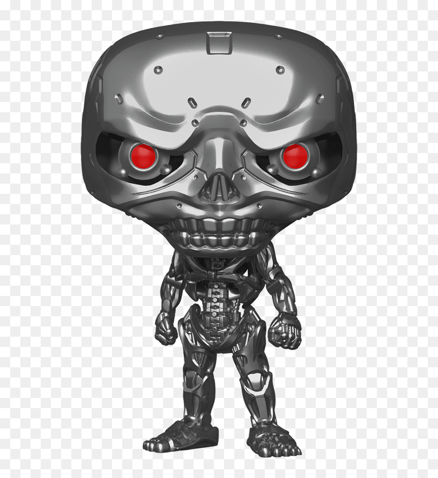 Terminator Dark Fate Funko Pop, HD Png Download - terminator head png