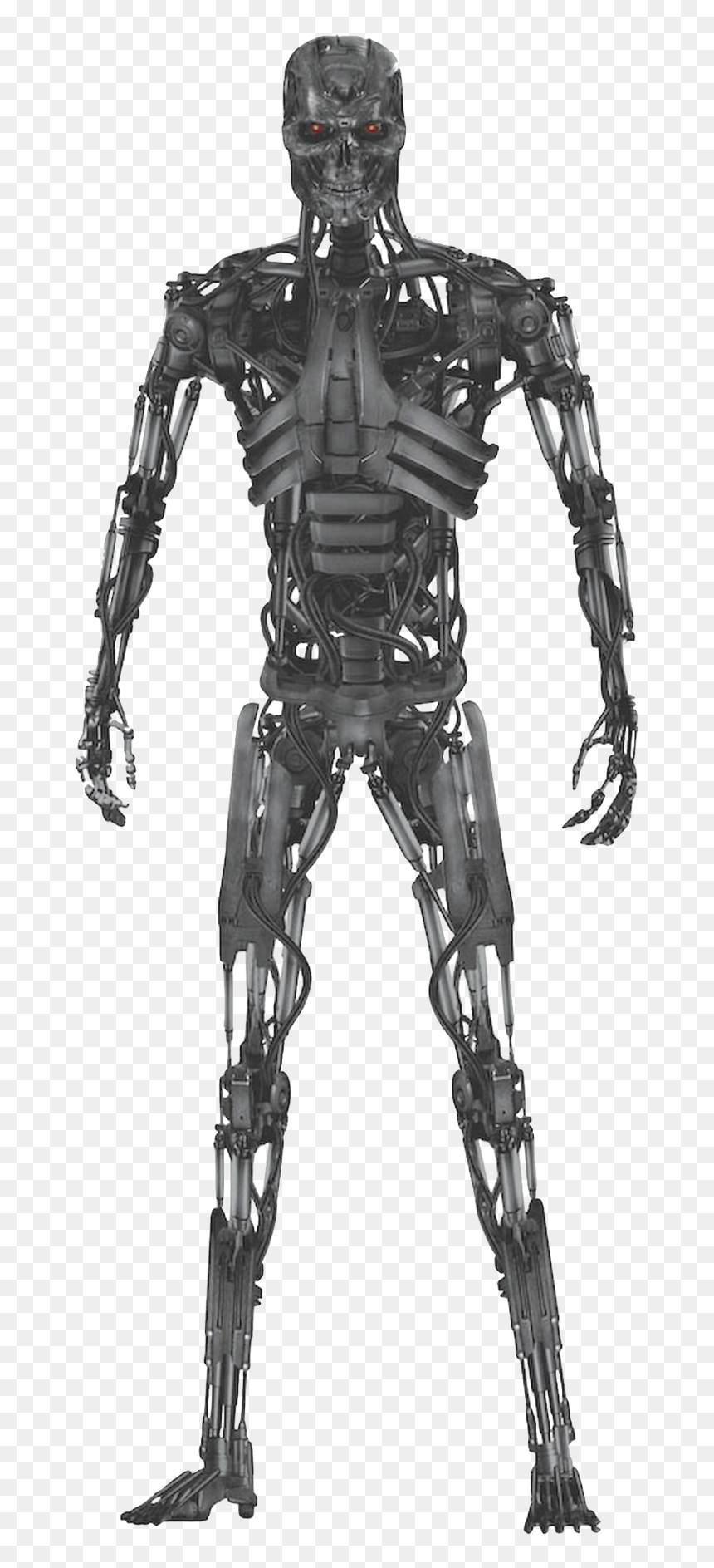 Terminator Salvation, HD Png Download - terminator head png