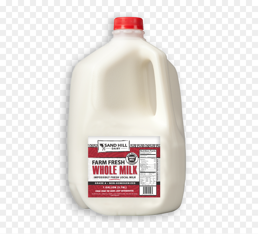 Transparent Gallon Of Milk Png, Png Download - milk gallon png