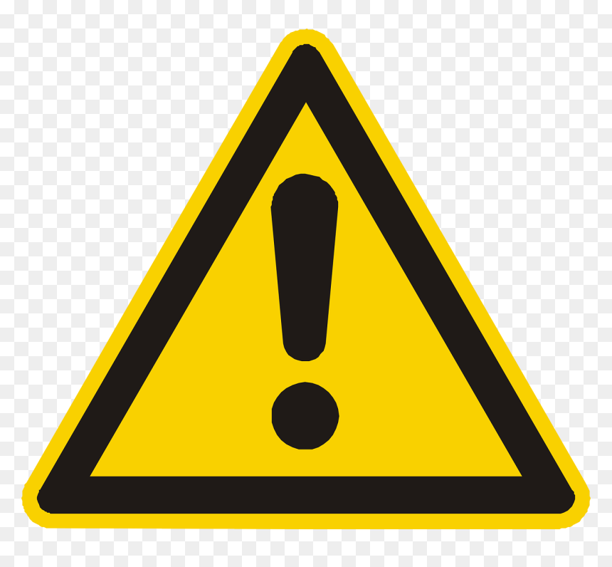 Transparent Transparent Triangle Png - Prop 65 Warning Logo, Png Download - red exclamation point png