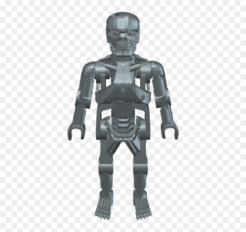 War Machine Playmobil, HD Png Download - terminator head png