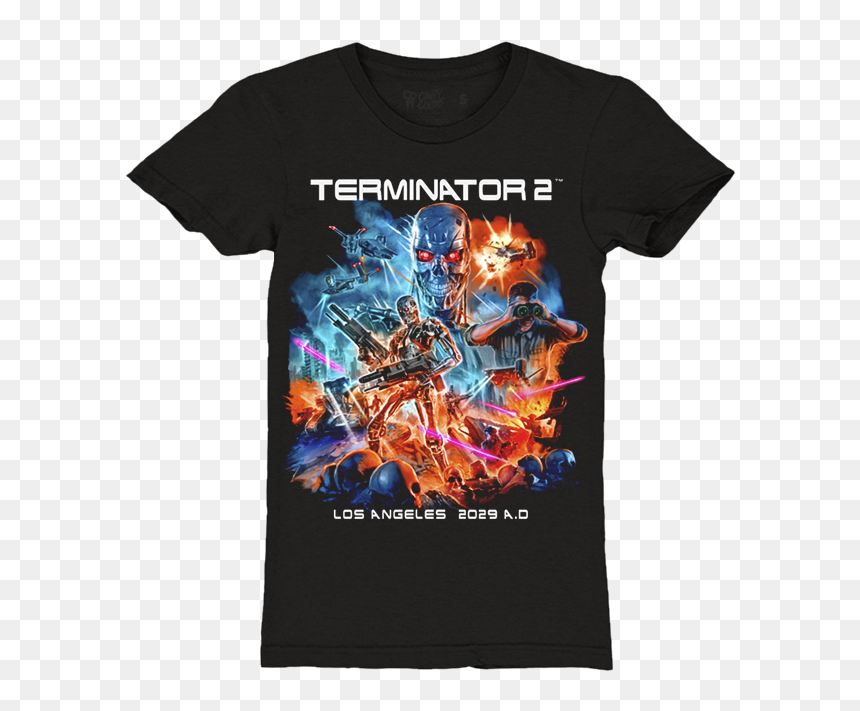 Terminator 2 ™ - Bride Of Reanimator Shirt, HD Png Download - terminator head png
