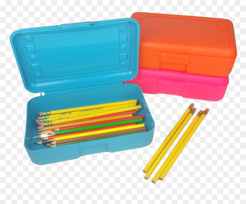 Fbv Plastic Inch - Pencil Box, HD Png Download - pencil transparent png