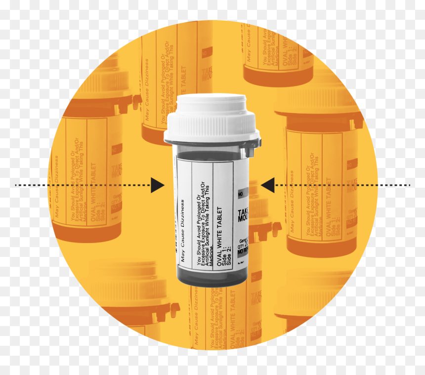 Illustration, HD Png Download - prescription bottle png