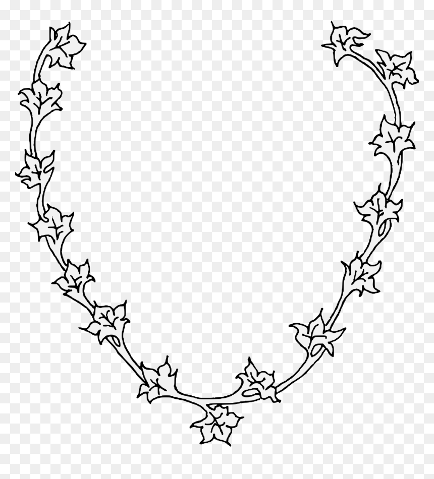 Line Art, HD Png Download - ivy png