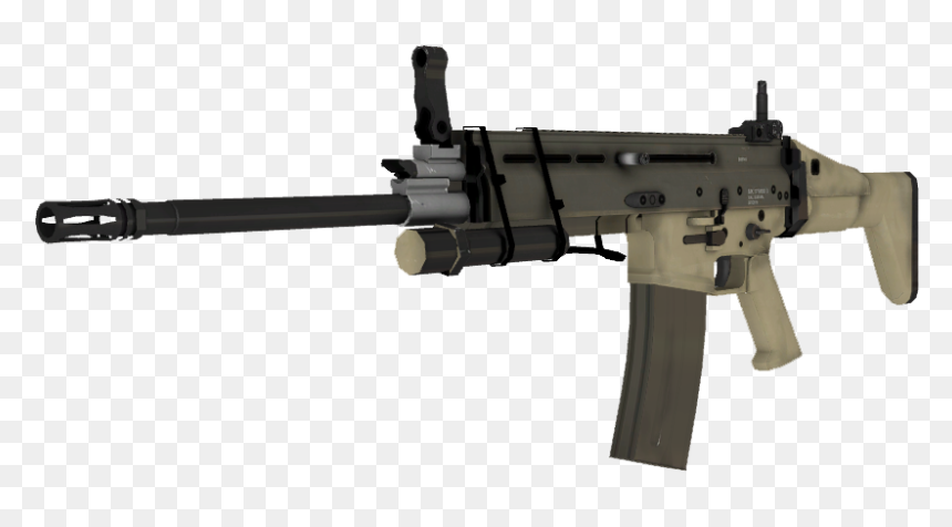 Left 4 Dead 2 Weapons, HD Png Download - scar png