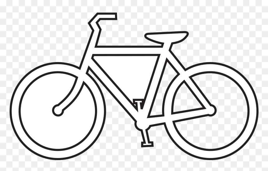 Bicycle Images Black And White, HD Png Download - bicycle png