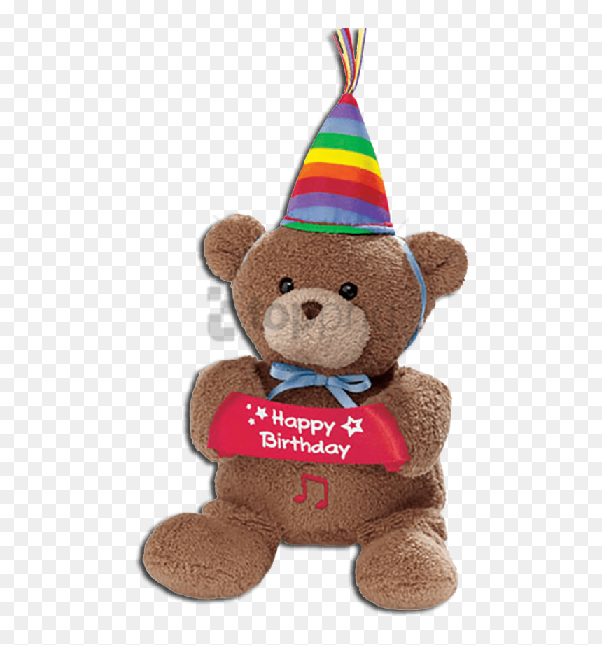 Birthday Teddy Bear Png, Transparent Png - teddy bear png