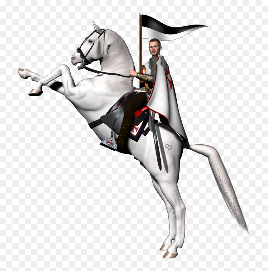 Horse And Knight Png, Transparent Png - knight png