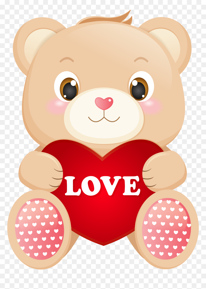 Love, HD Png Download - teddy bear png