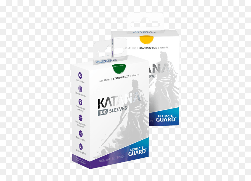 Ultimate Guard Katana Sleeves, HD Png Download - katana png