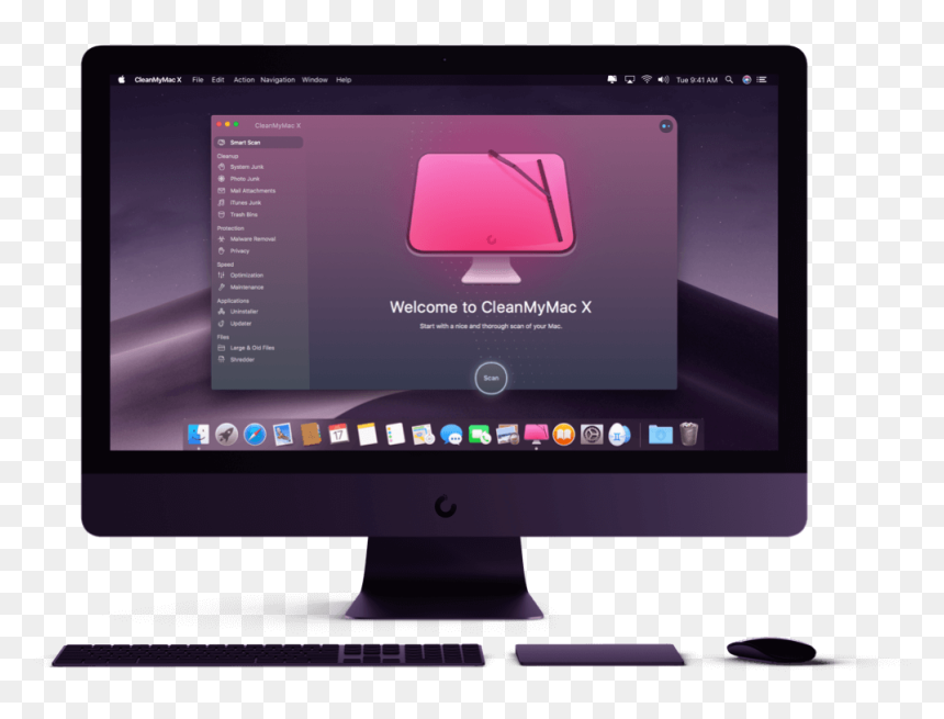 Cleanmymac X, HD Png Download - imac png
