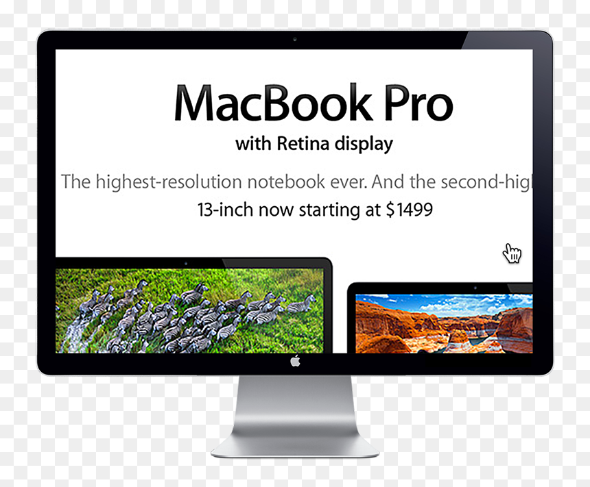 Laptop Apple Mac Price, HD Png Download - imac png