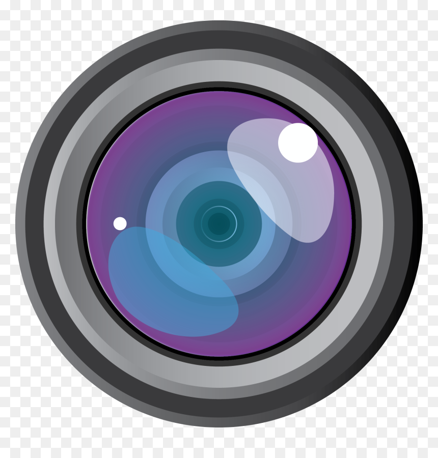 Camera Lense Transparent, HD Png Download - camera lens png