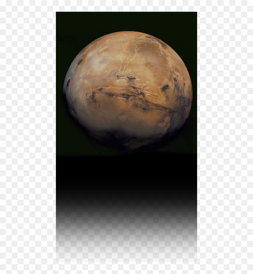 Planet Mars In Galaxy, HD Png Download - mars png