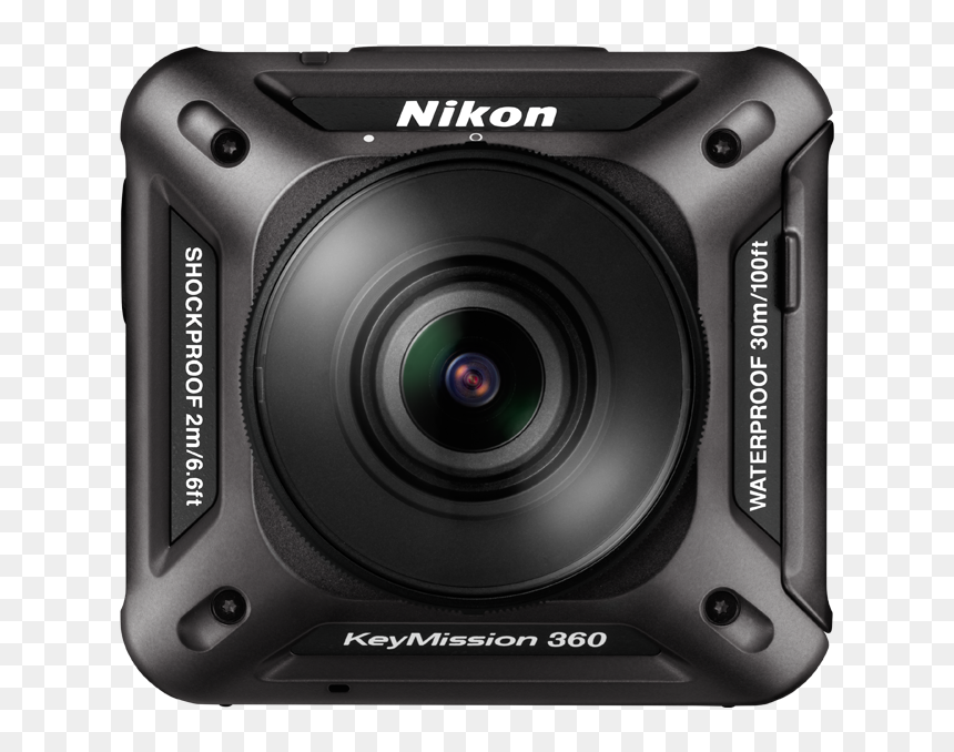 Nikon Keymission 360, HD Png Download - camera lens png