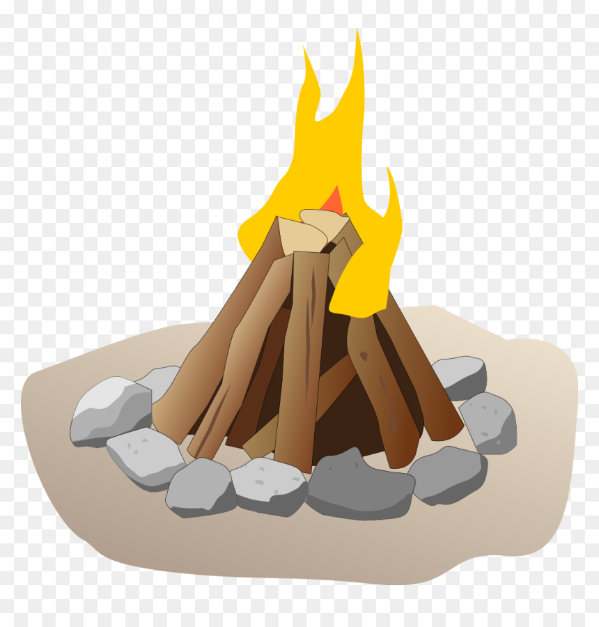 Pyramideld, HD Png Download - campfire png