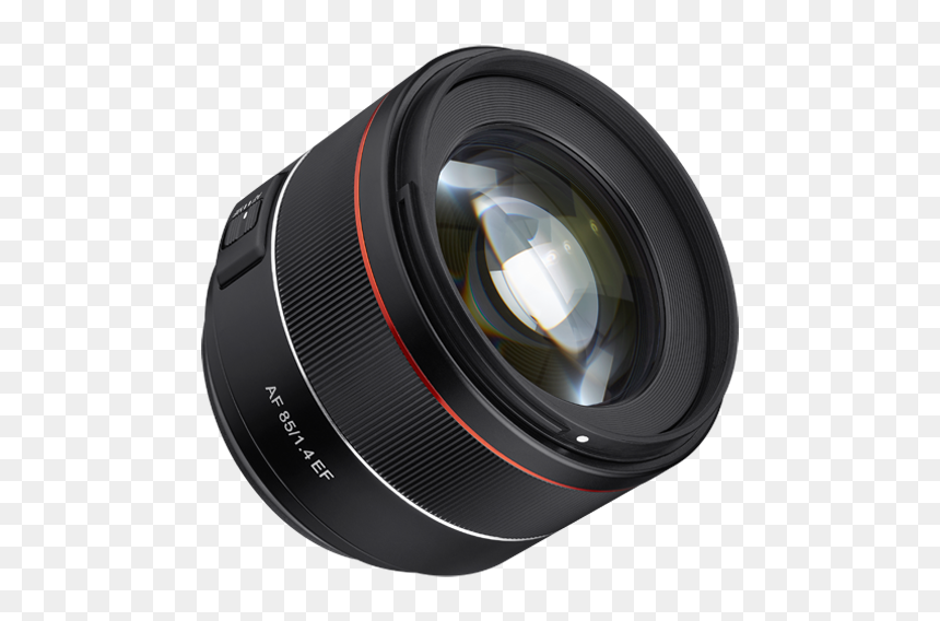 Samyang Af 85mm F 1.4, HD Png Download - camera lens png