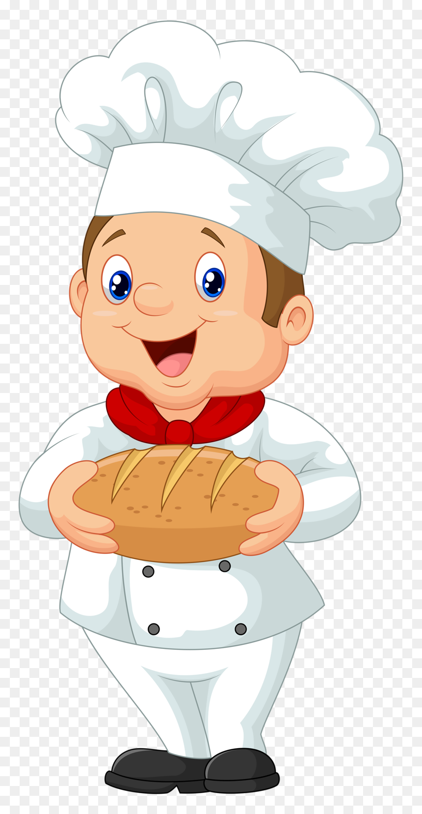 Baker Cartoon, HD Png Download - chef hat png