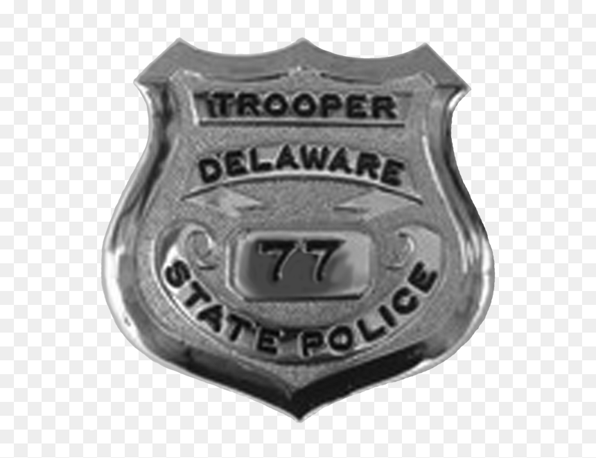 Delaware State Trooper Badge, HD Png Download - badge png