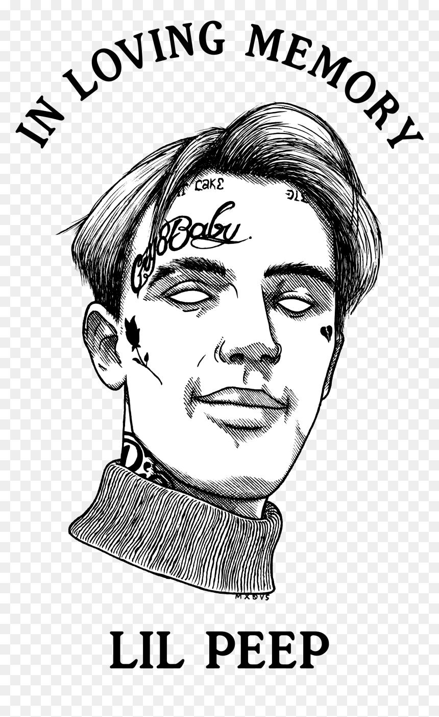 Loving Memory Lil Peep, HD Png Download - lil pump png