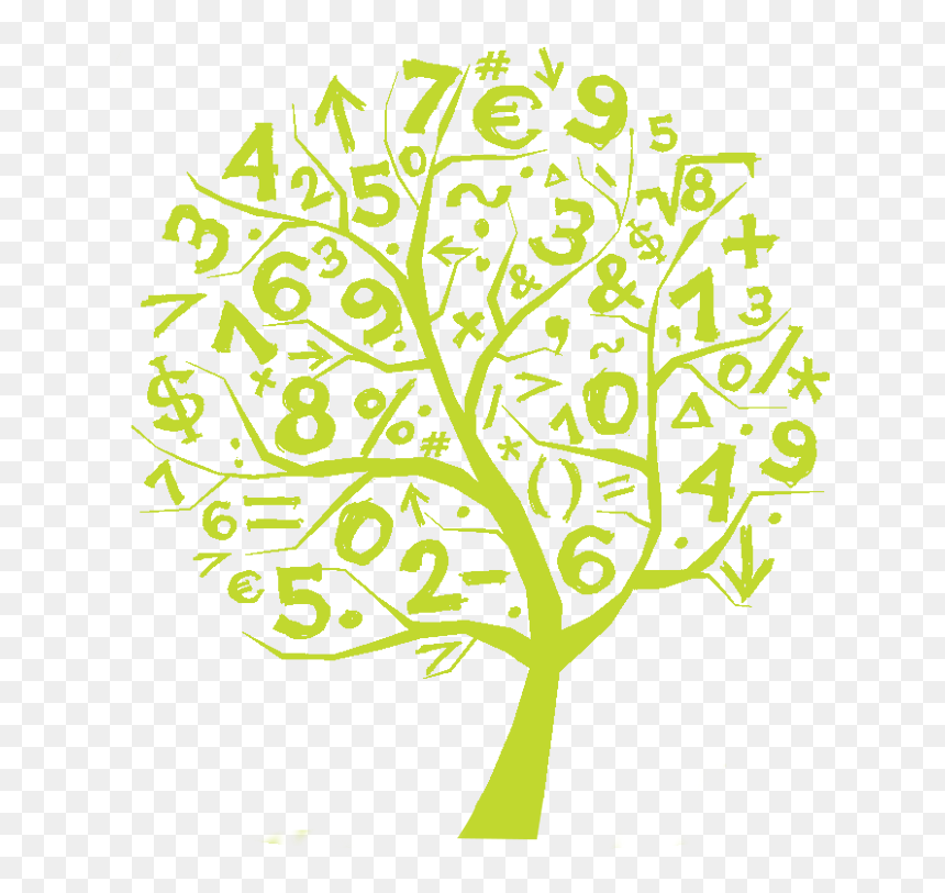 Maths Black And White, HD Png Download - math png