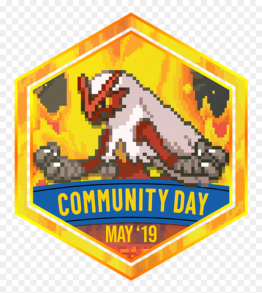 Torchic Community Day Badge, HD Png Download - badge png
