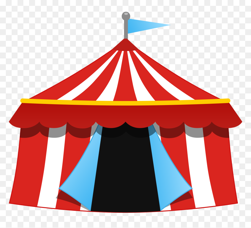 Tenda Circo Png, Transparent Png - tent png