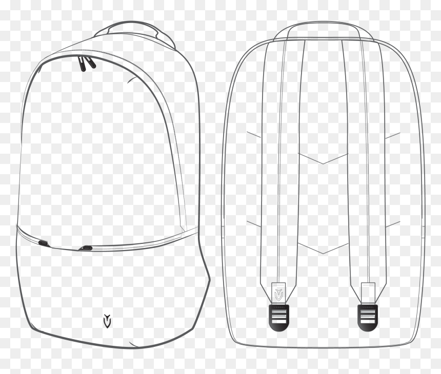 Sketch, HD Png Download - backpack png