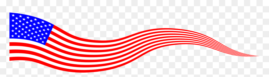 Us Flag Banner Clipart, HD Png Download - usa png