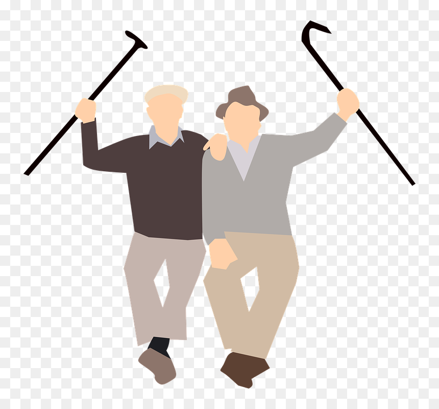 Old Friends Png, Transparent Png - friends png