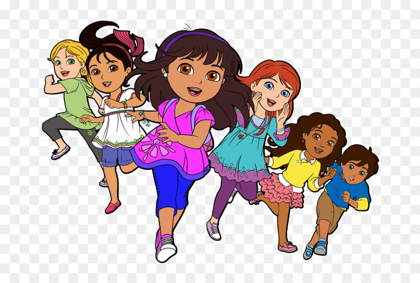 Friends Photos In Cartoon, HD Png Download - friends png