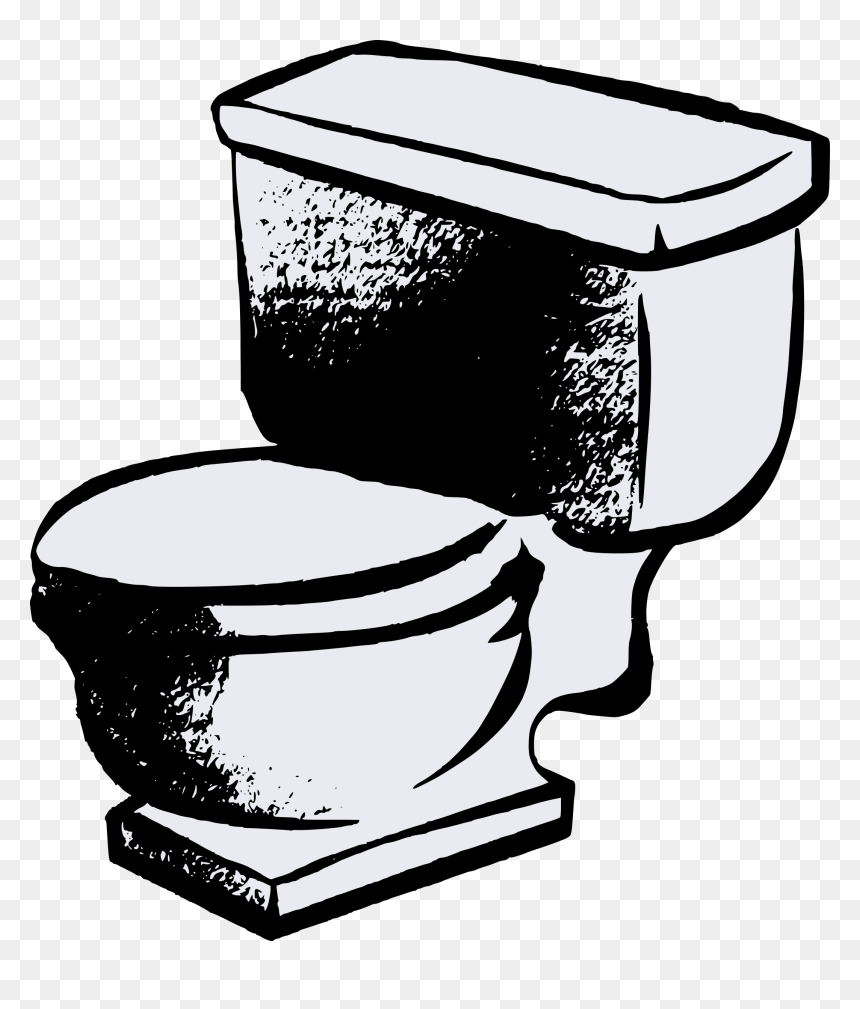 Not In Use Toilet, HD Png Download - toilet png