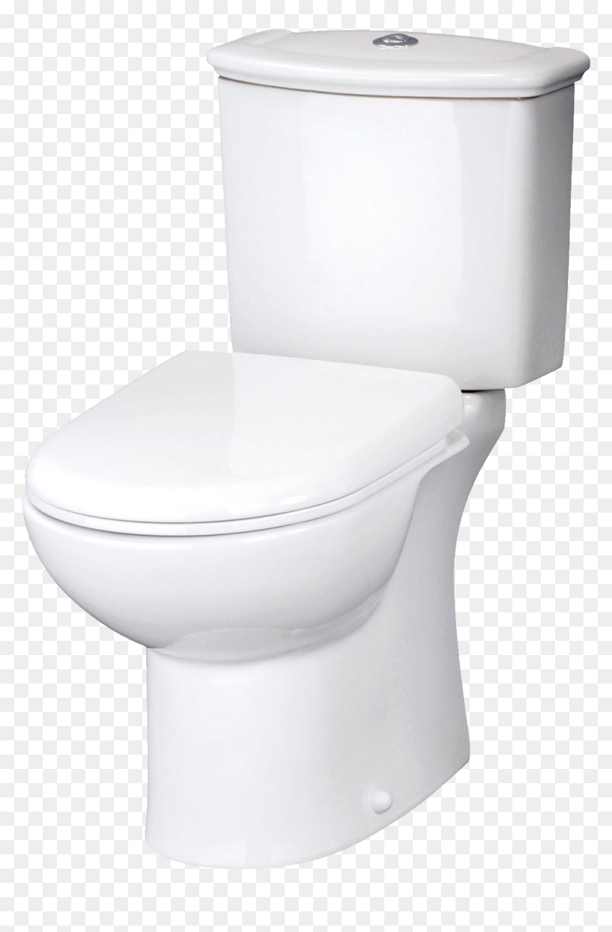 Toilet With Black Background, HD Png Download - toilet png