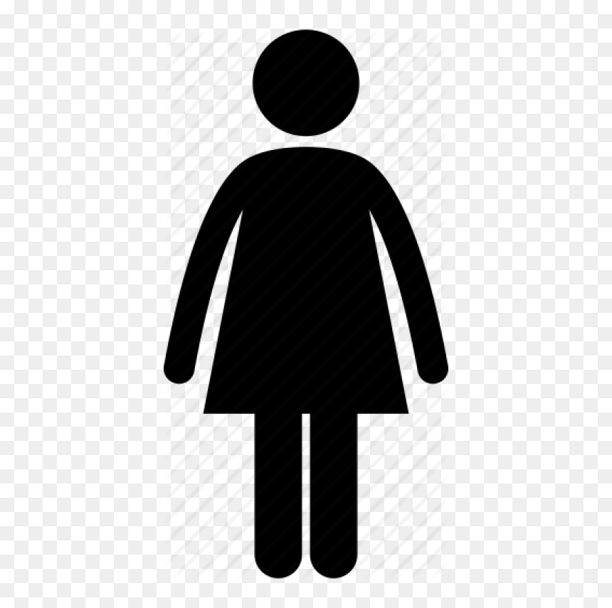 Female Toilet Sign Png, Transparent Png - toilet png