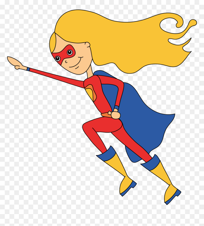 Superhero Clip Art Free, HD Png Download - superhero png