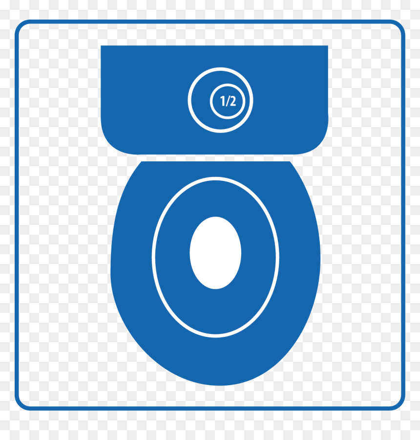 Circle, HD Png Download - toilet png