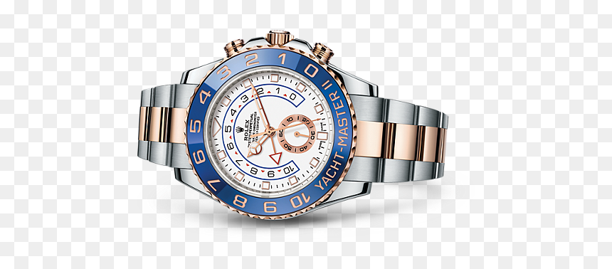 Rolex Yacht Master Ii Full Gold, HD Png Download - rolex watch png