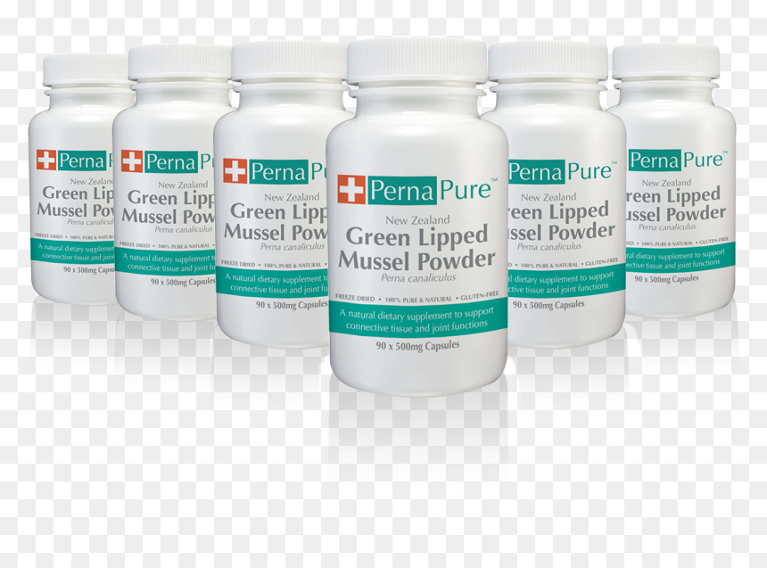 Pernapure Capsule 6 Bottle Setup - Pharmacy, HD Png Download - prescription bottle png