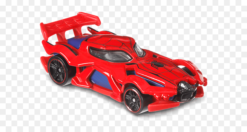 Spiderman Character Car Hotwheels, HD Png Download - spider-man homecoming png