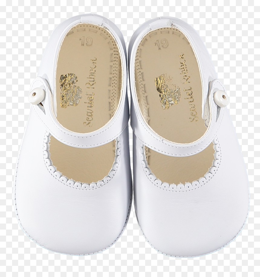 Soft Leather Baby "lucy - Slipper, HD Png Download - baby shoes png
