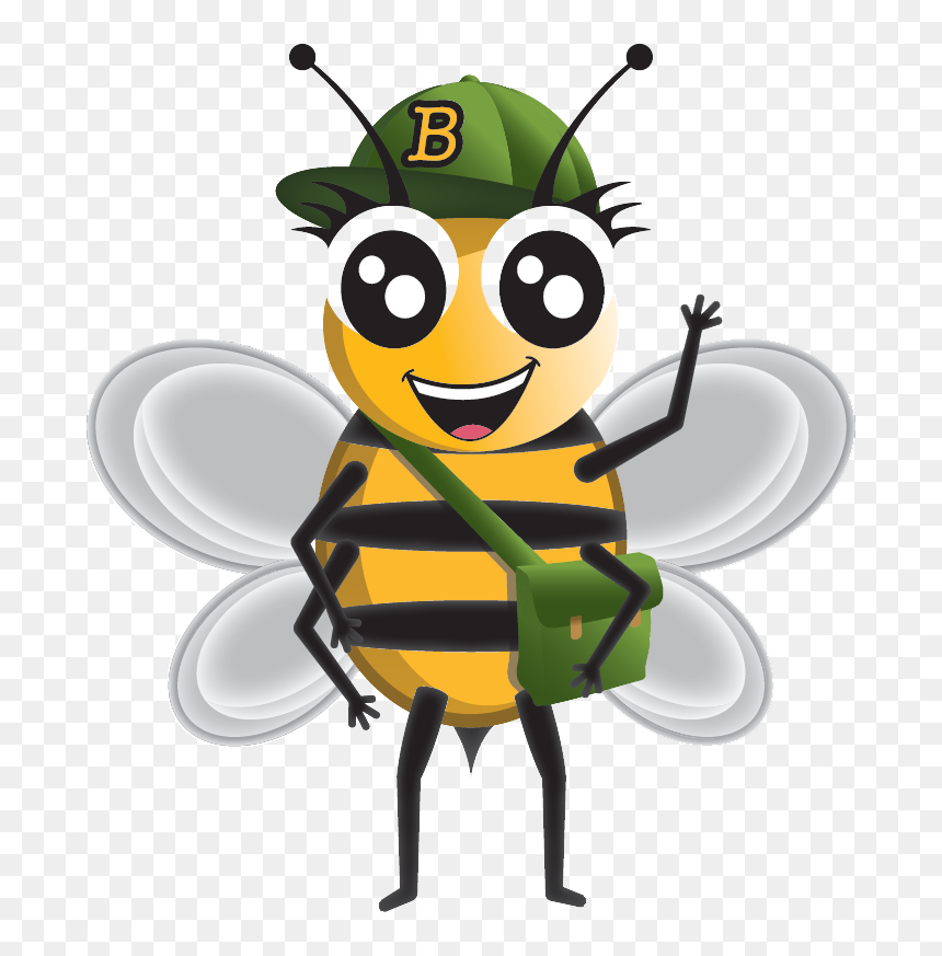 Bee Png - Honeybee, Transparent Png - cartoon bee png