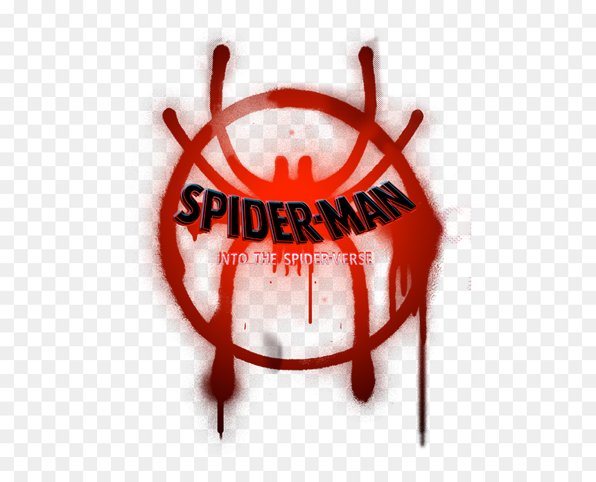 Free Download Spider Man Spider Verse Film Marvel Cinematic, HD Png Download - spider-man logo png
