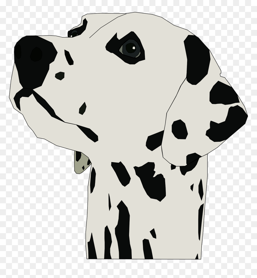 Dalmatian Head Clipart, HD Png Download - dalmatian png
